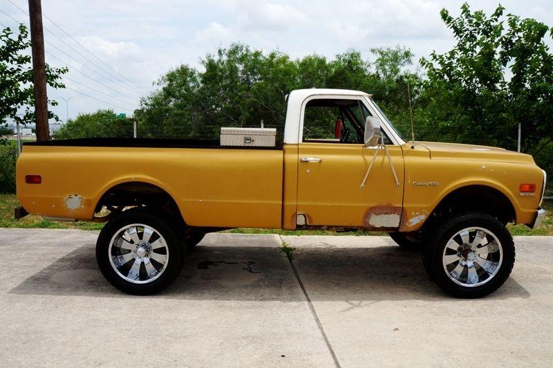 1972 Chevrolet C10 Running Project Truck 4X4 for sale