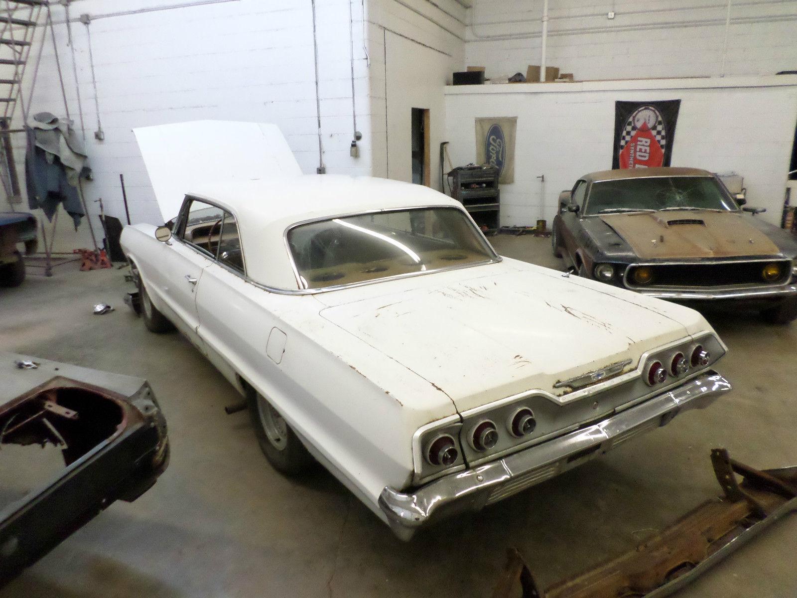1963 Chevrolet Impala V8 Hotrod Project Car for sale