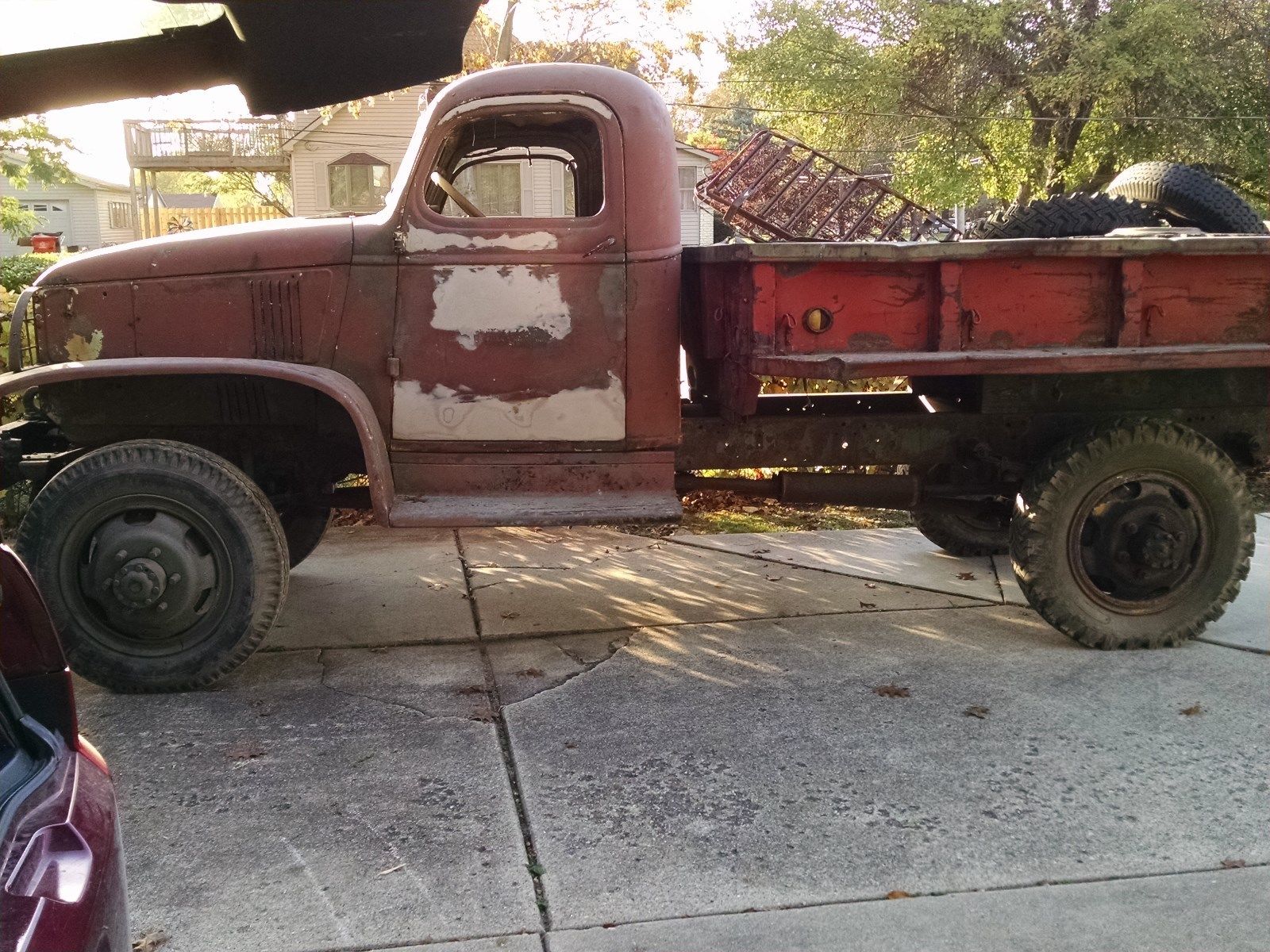 military truck 1942 Chevrolet G506 project for sale