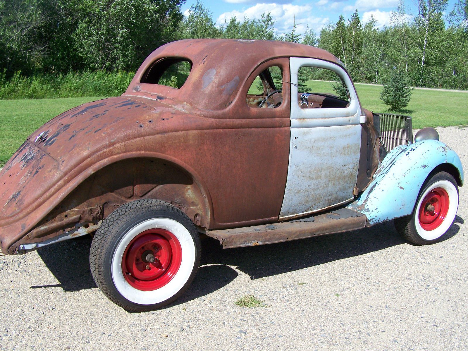 1936 Ford 5 Window Coupe Rat Rod Project car for sale