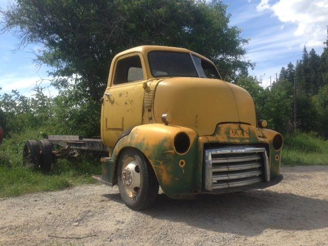 1947 GMC COE Cabover Truck Hot Rod Hauler project