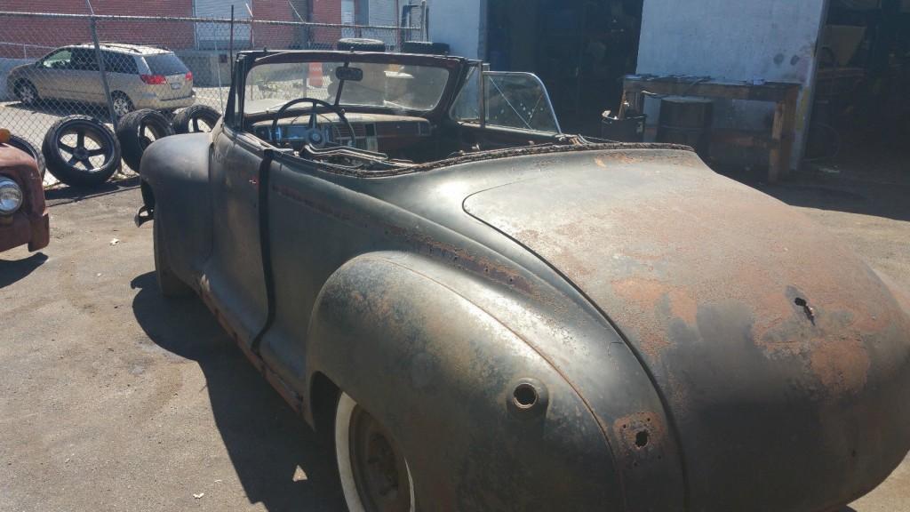 1948 Plymouth P15 Special Deluxe Convertible Restoration Project