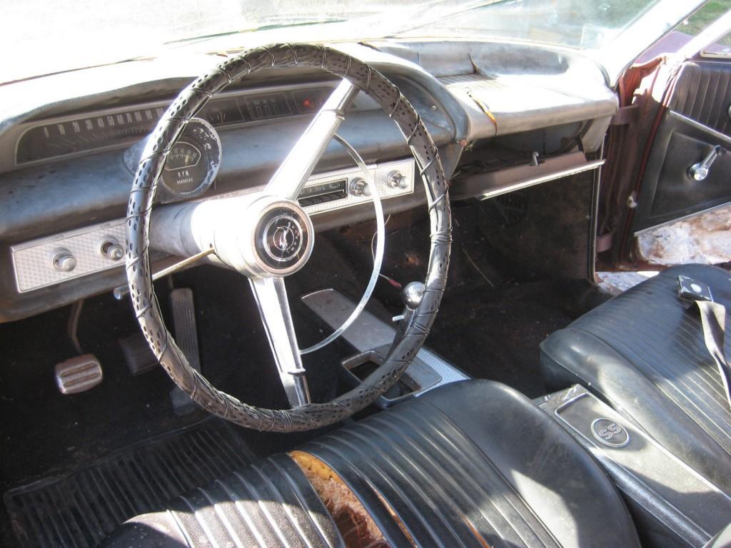 1964 Chevrolet Impala SS Super Sport 327 4 Speed Restoration PROJECT