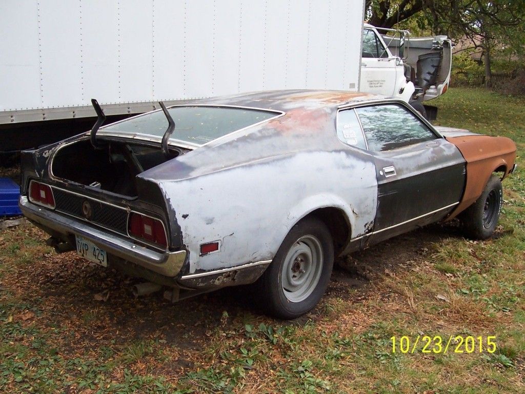 1972 Ford Mustang Mach I Project Car 351
