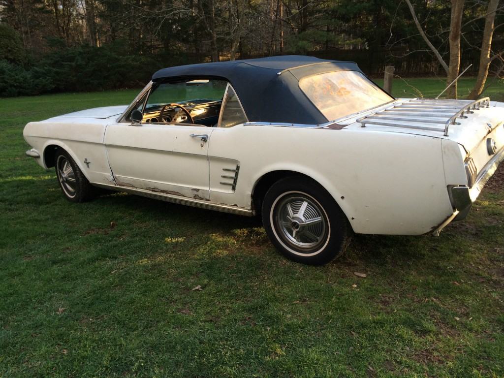 1966 Ford Mustang convertible project