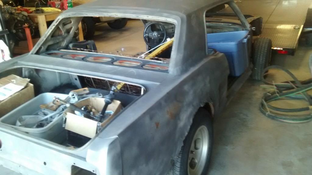1966 Ford Mustang Shell and Parts Project Car