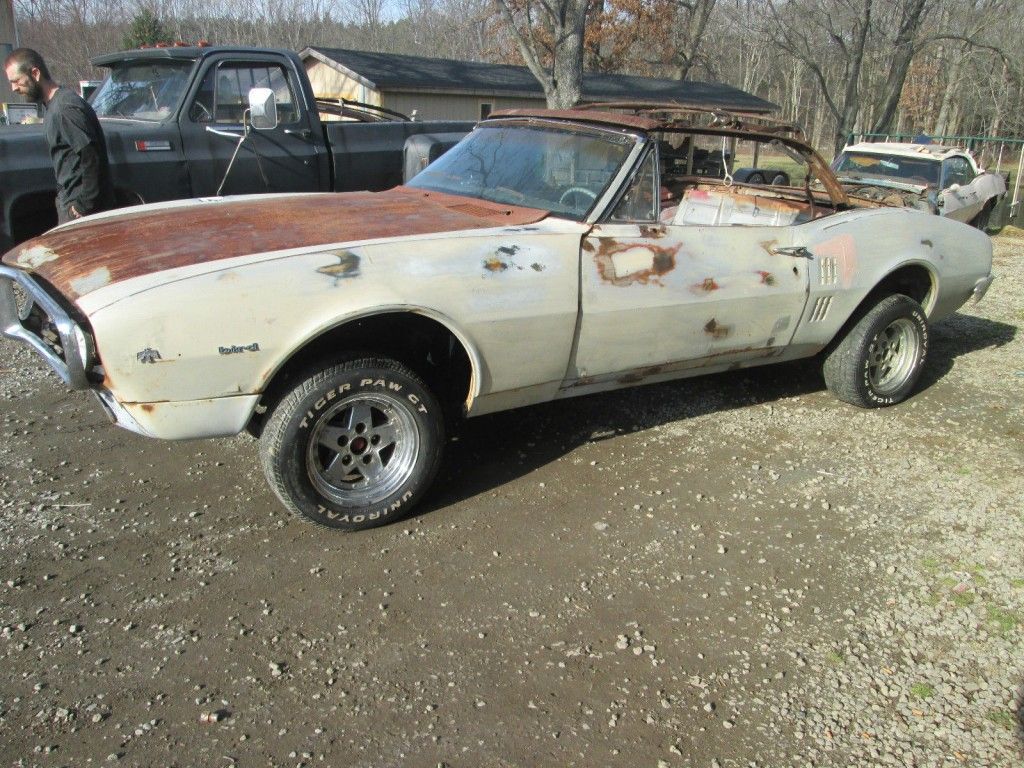 1967 Pontiac Firebird Convertible Project Car