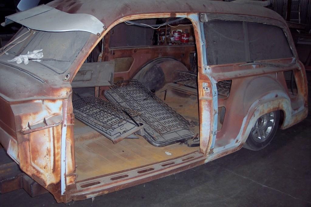 1949 Ford Woodie Wagon Project barn find