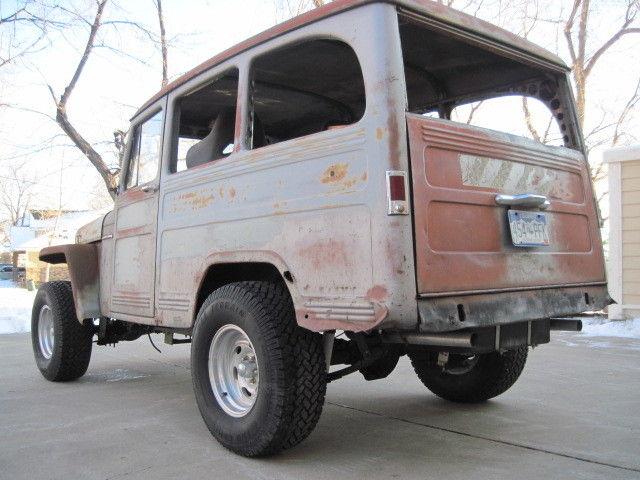 1956 Willy’s Jeep Wagon 4×4 Truck Barn Find project
