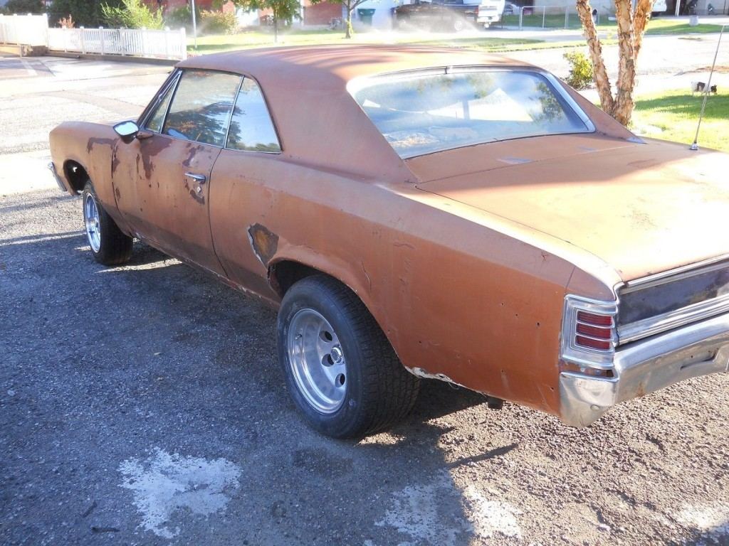 1967 Chevrolet Chevelle 396 Sport Coupe SS Clone Project