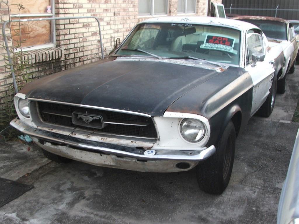 1967 Ford Mustang Fastback Project Car