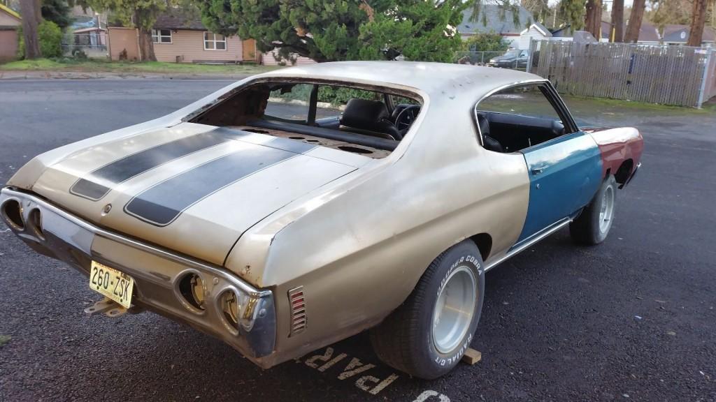 1971 Chevelle Malibu Perfect New Year’s Restoration Project