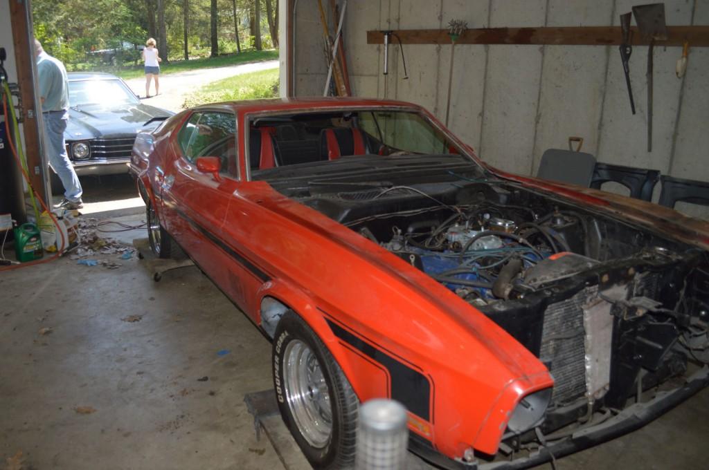 1973 Ford Mustang Mach 1 project car