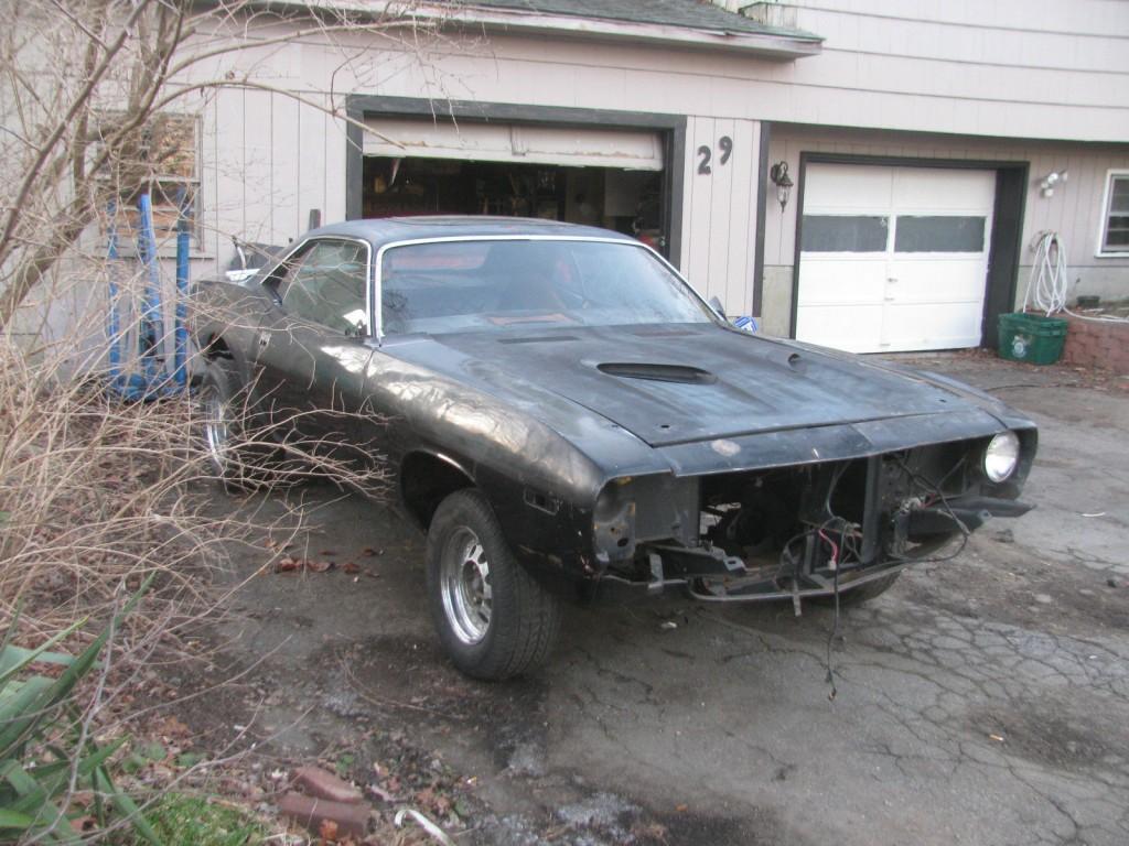 1973 Plymouth Barracuda project