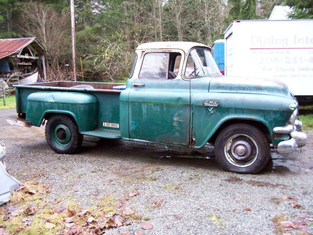 1957 GMC 150 Pickup Facory V/8 Automatic Project