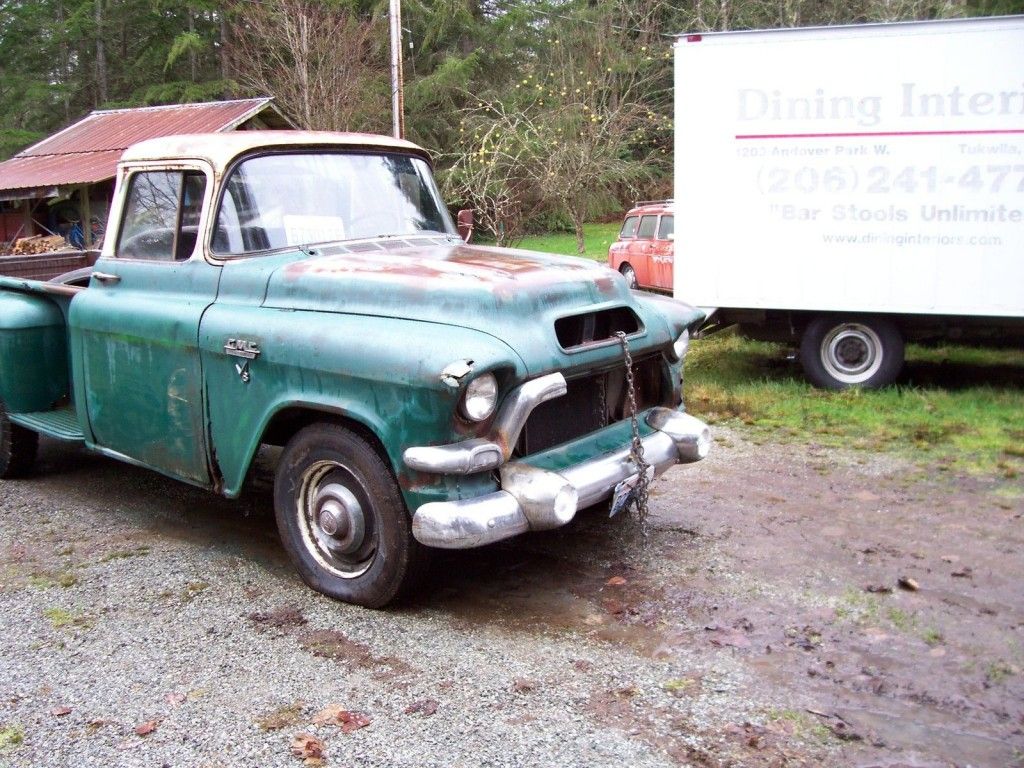 1957 GMC 150 Pickup Facory V/8 Automatic Project