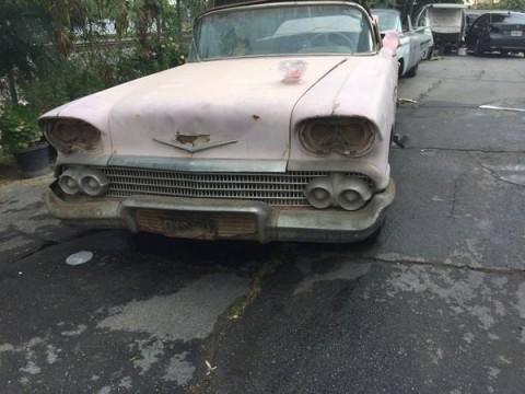 1958 Chevy Impala Convertible Project for sale