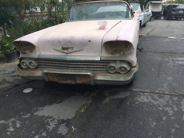 1958 Chevy Impala Convertible Project