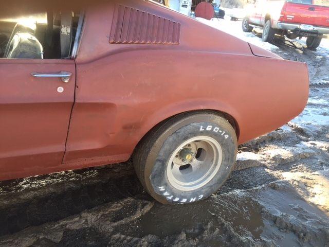1968 Ford Mustang Fastback Project Coupe Conversion