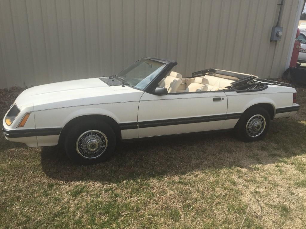 1983 Ford Mustang Convertible GLX project