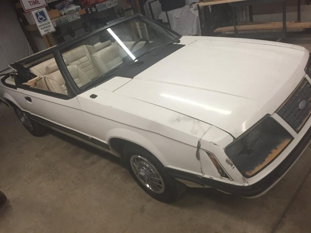 1983 Ford Mustang Convertible GLX project