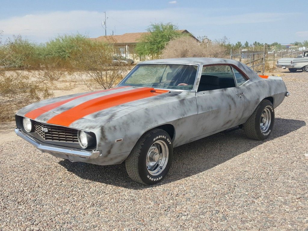 1969 Chevrolet Camaro SS Real X55 Hugger Orange Super Sport Pro Touring Project