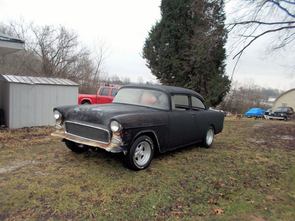 1955 Chevy 2dr Oldschool custom project car for sale
