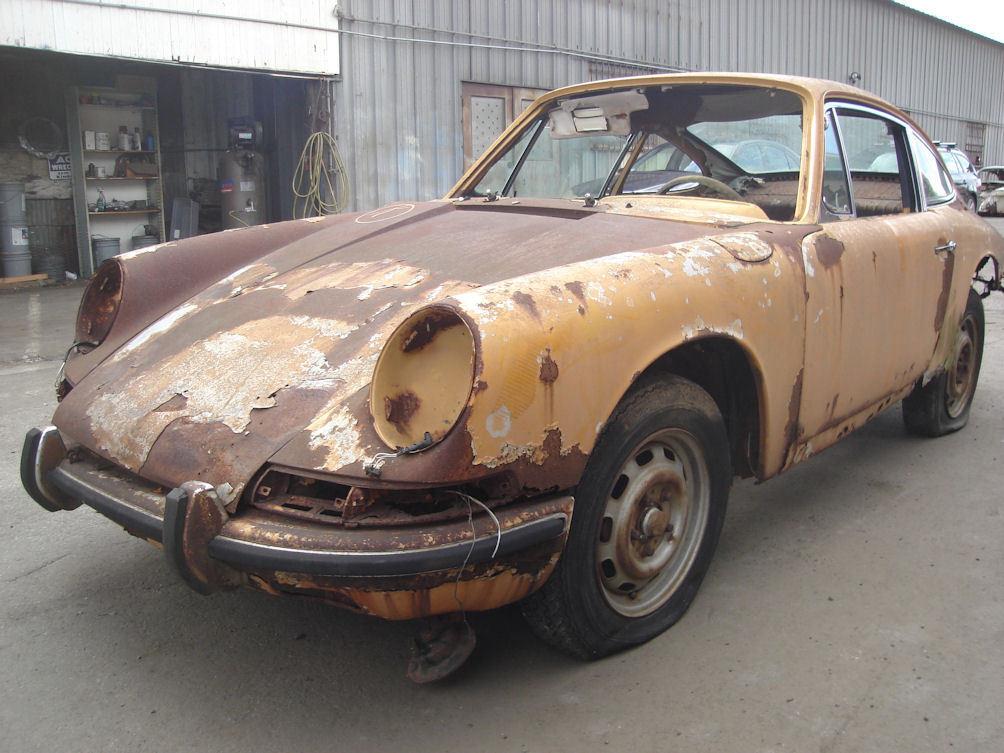 1966 Porsche 911 Coupe ready for full restoration
