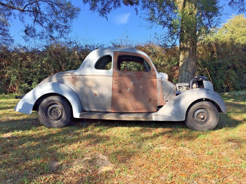 Roller Project: 1936 Ford 5 Window Coupe Street Rod