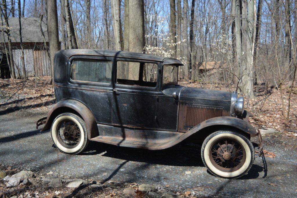Barn find 1931 Ford Model A project been sitting for 60 years