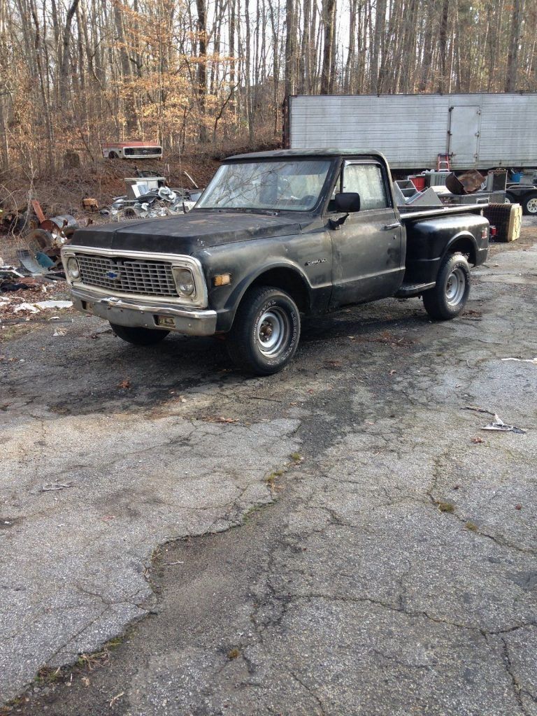 Incomplete 1972 Chevrolet C 10 project
