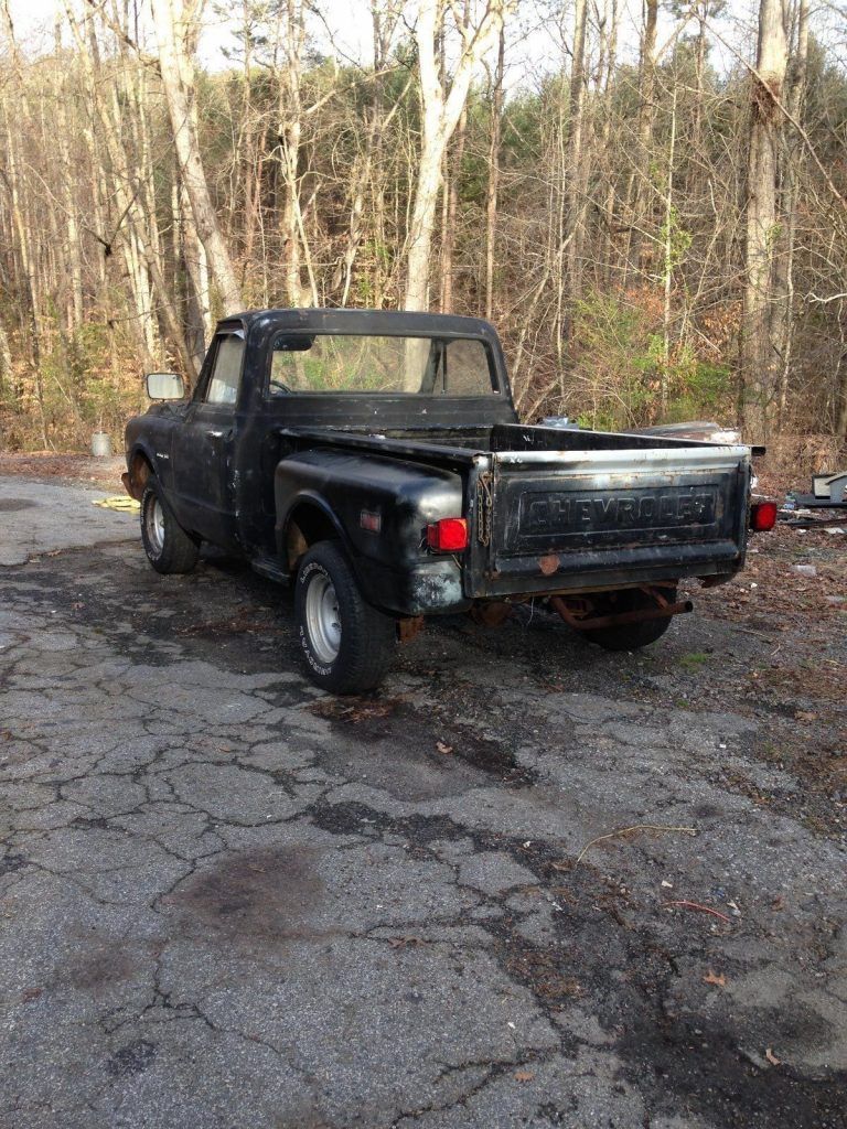 Incomplete 1972 Chevrolet C 10 project