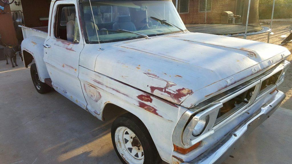 Rust free 1972 Ford F 100 project