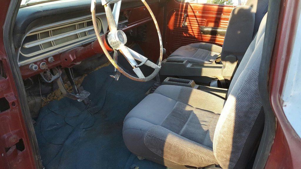 Rust free 1972 Ford F 100 project