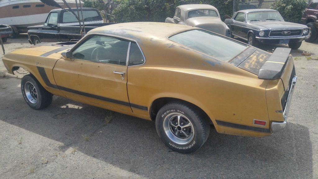Factory 4-speed 1970 Ford Mustang Boss 302 project