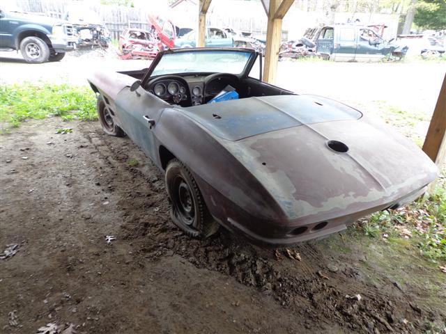 Missing parts 1963 Chevrolet Corvette project