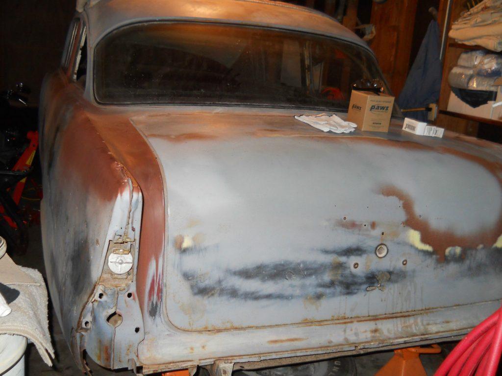 Needs front clip 1957 Chevrolet Bel Air/150/210 project