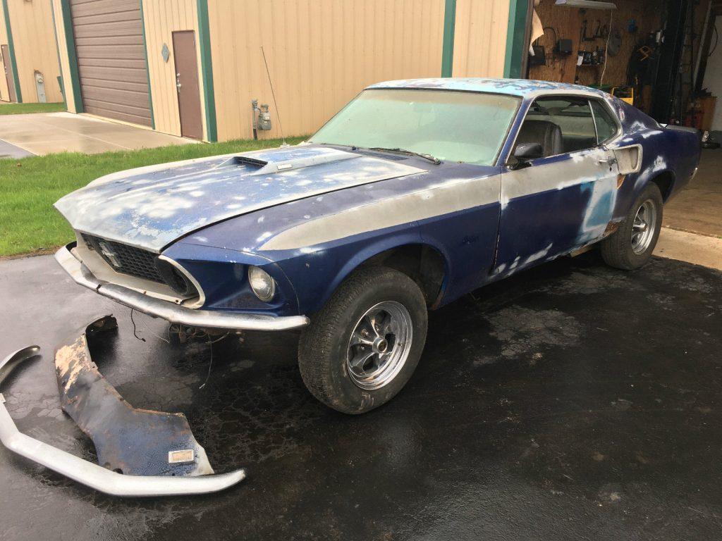 Optioned 1969 Ford Mustang Mach 1 project car