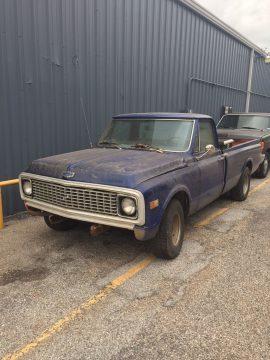 Rusty 1970 Chevrolet C 10 pickup project truck pickup for sale