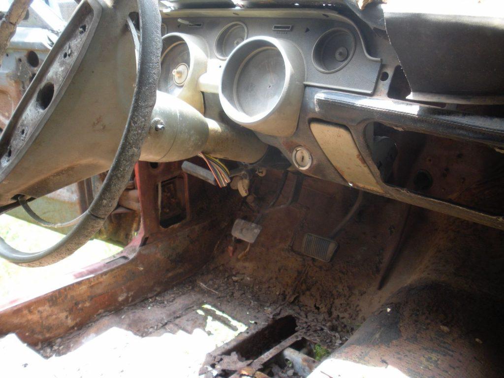 Solid base 1968 Ford Mustang project car
