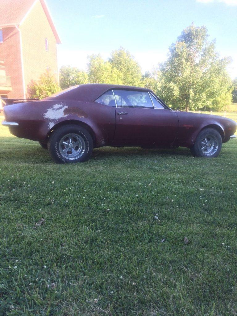 Almost complete 1967 Chevrolet Camaro Rally Sport project