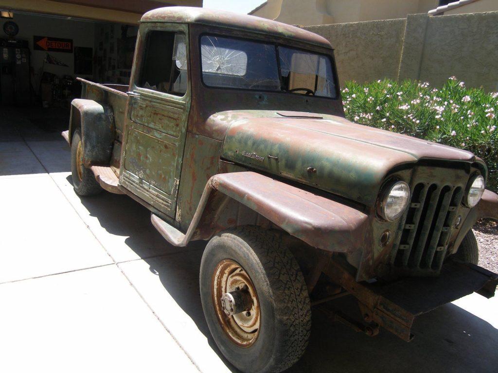 Desert find 1951 Willys Pickup project