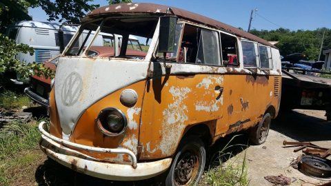 Rusted out roof 1963 Volkswagen Bus/Vanagon project for sale