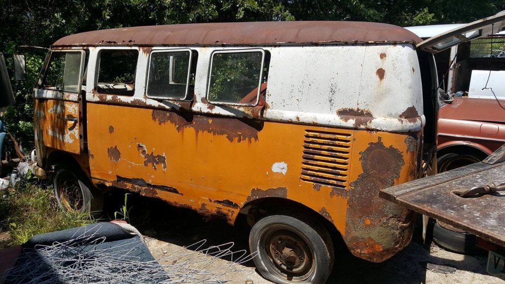 Rusted out roof 1963 Volkswagen Bus/Vanagon project