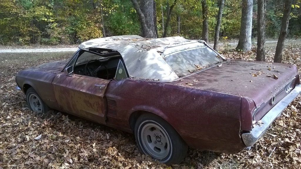 Complete 1967 Ford Mustang Convertible project