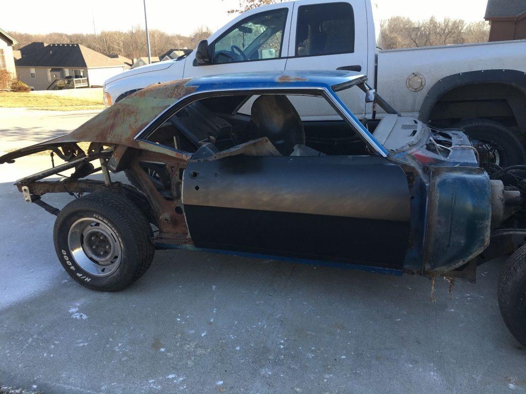 New extra sheet metal 1967 Chevrolet Camaro project