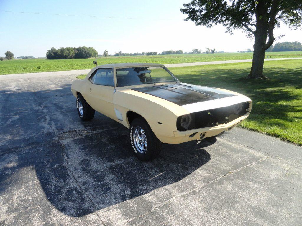 New parts 1969 Chevrolet Camaro SS tribute project