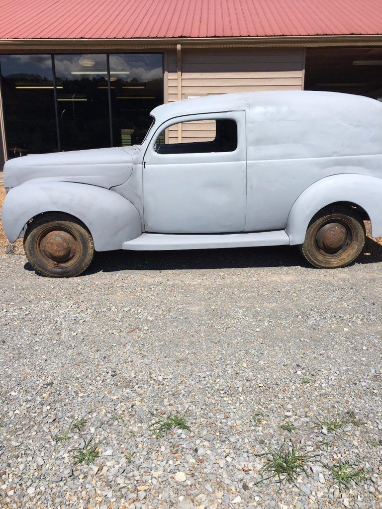 all original 1940 Ford Sedan Delivery project