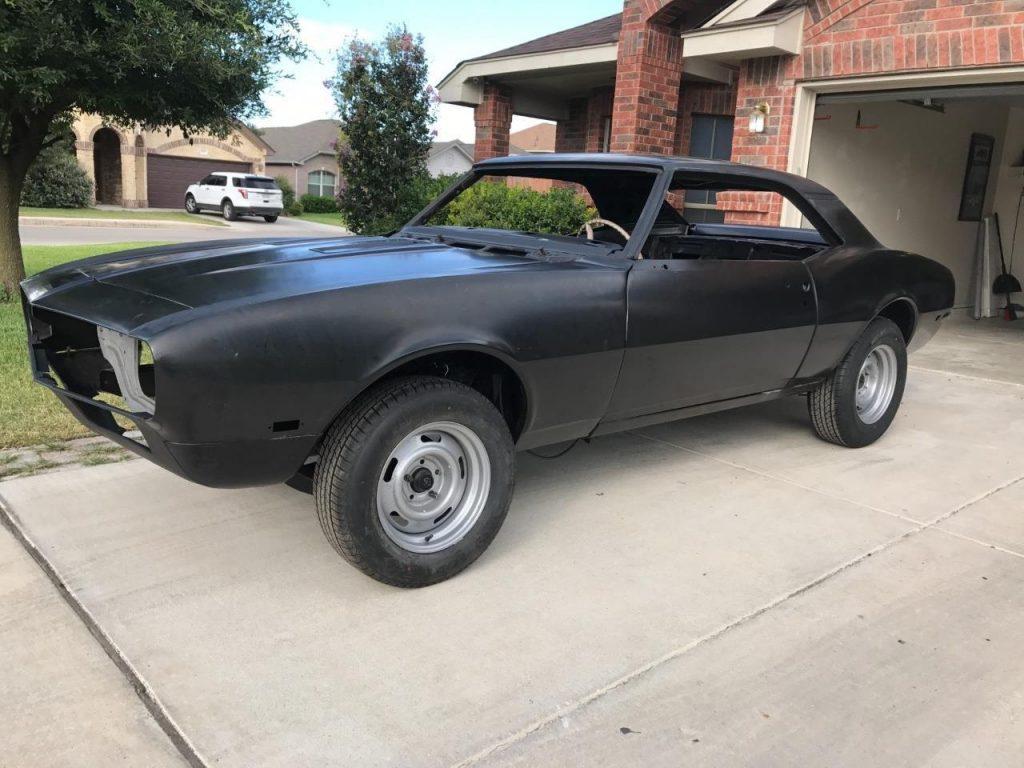 New metal 1968 Chevrolet Camaro RS SS project