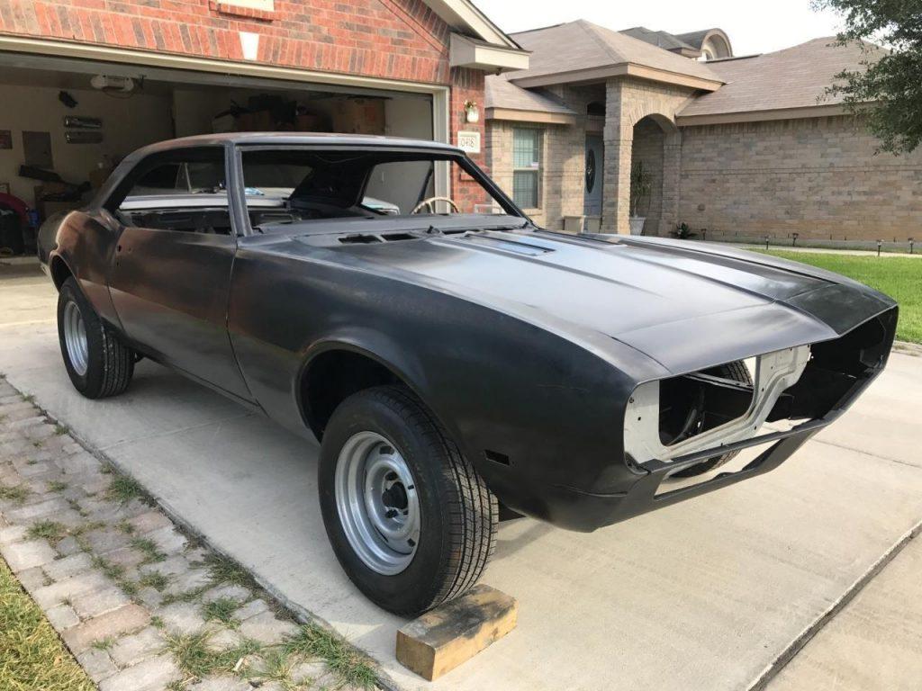 New metal 1968 Chevrolet Camaro RS SS project